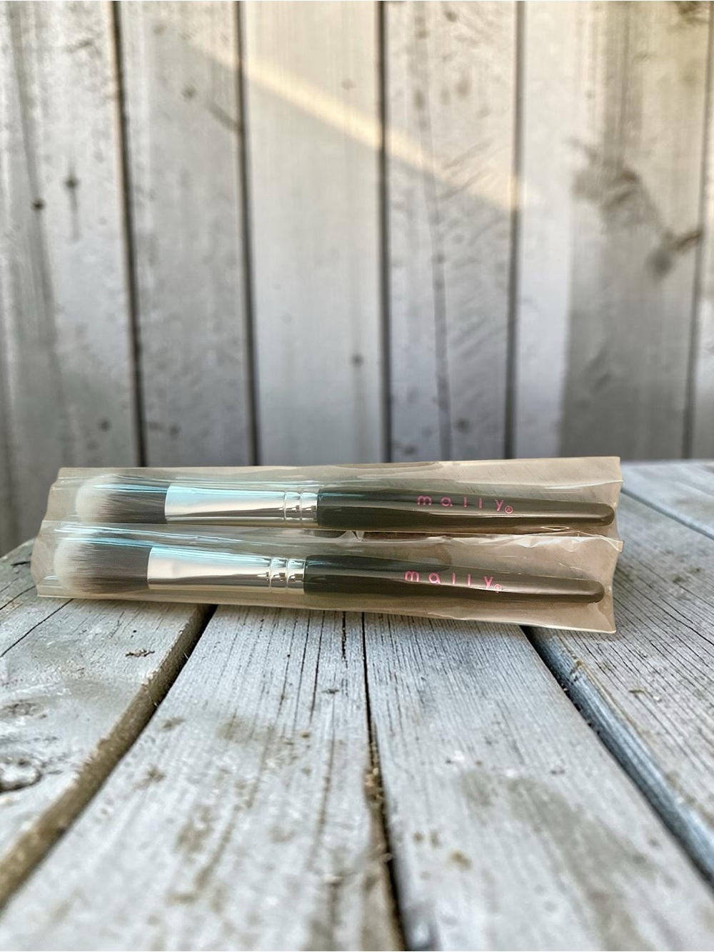 2X Two Mally Concealer Brushes New